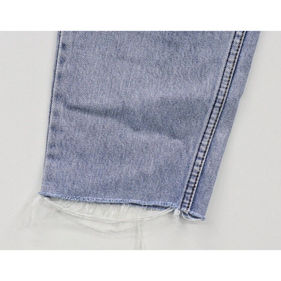 Levi's 626 Vintage Philippines Denim Jeans Raw Hem 28X27 Leather Tag - Picture 3 of 14